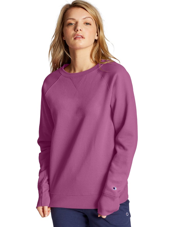 Champion fleece hotsell boyfriend crew